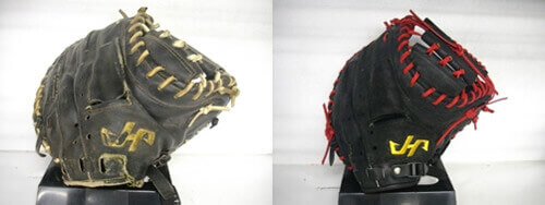 捕手ミットオーバーホール事例