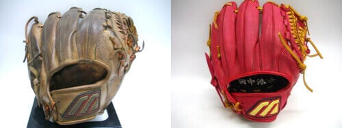 外野手グローブオーバーホール事例