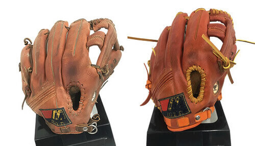 投手グラブオーバーホール事例